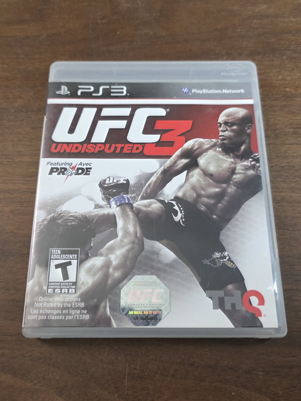 Sony PS3 UFC 3 Undisputed Game CIB